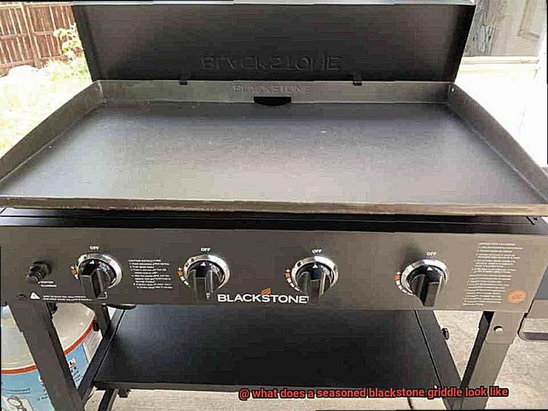 what does a seasoned blackstone griddle look like? Pastime Bar And Grill