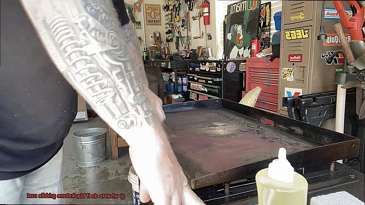 what to do if blackstone griddle rust-3