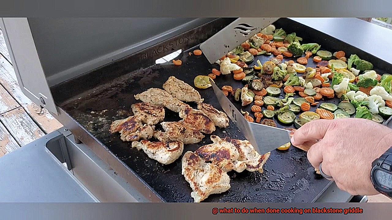 what to do when done cooking on blackstone griddle-6