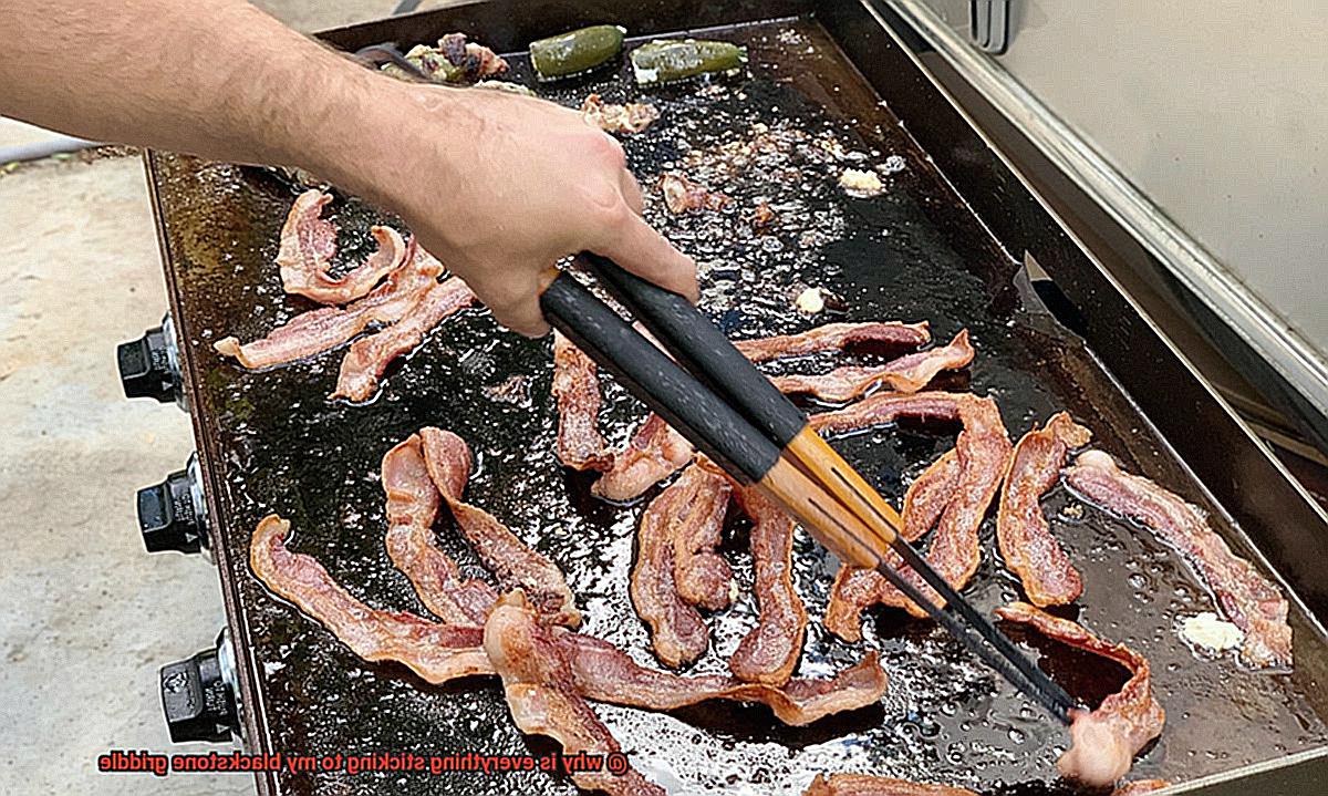 why is everything sticking to my blackstone griddle-6