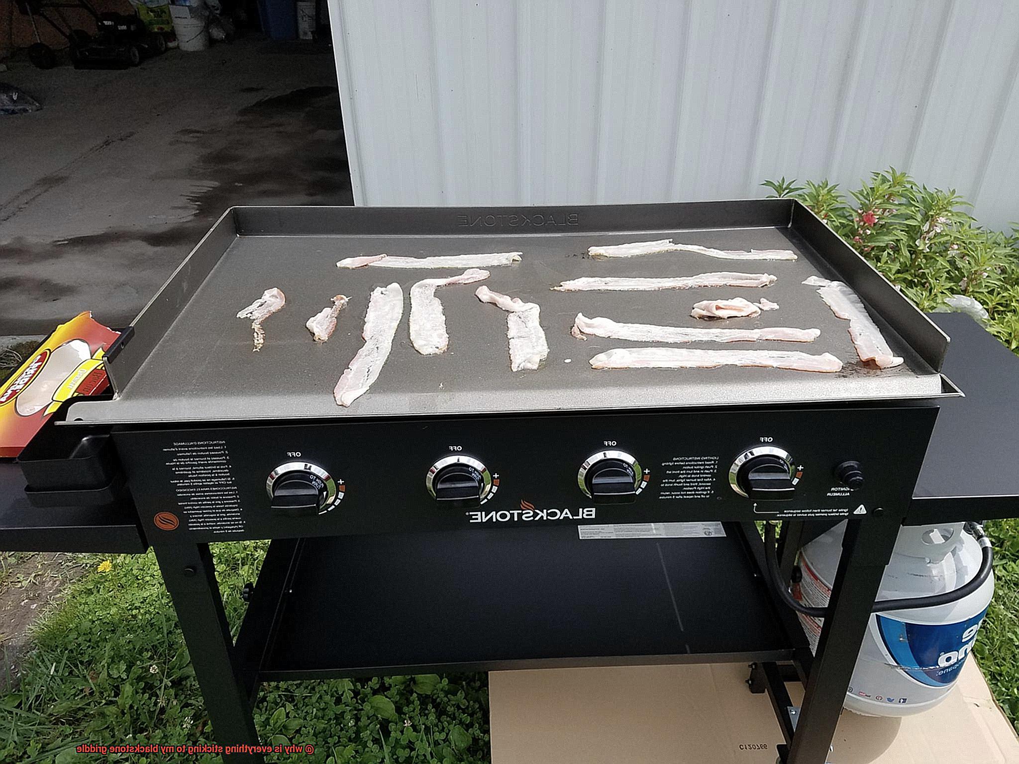 why is everything sticking to my blackstone griddle-3