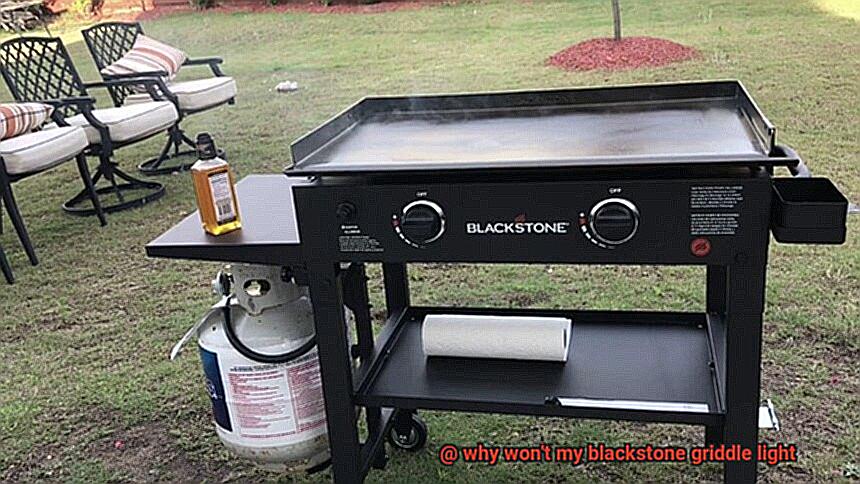 why won't my blackstone griddle light-3