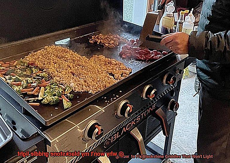 why won't my blackstone griddle light-7