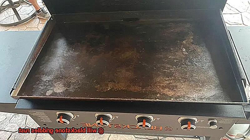 will blackstone griddles rust-7