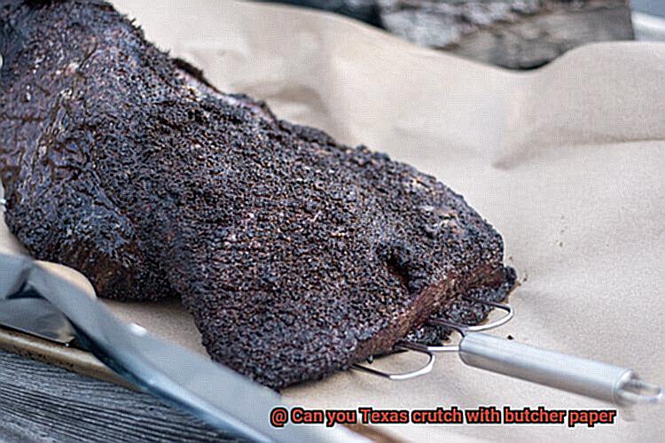 Can you Texas crutch with butcher paper-2