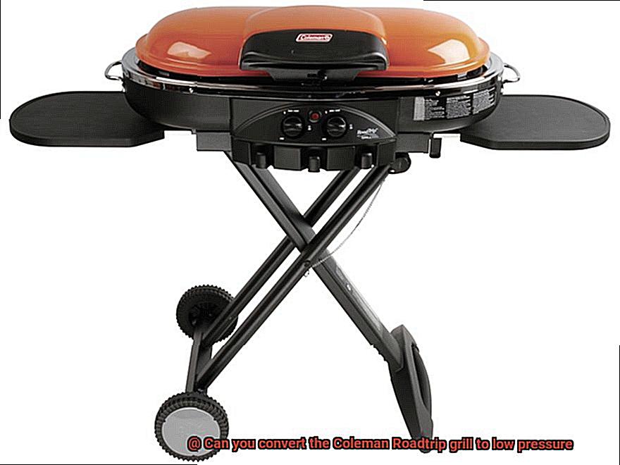 Can you convert the Coleman Roadtrip grill to low pressure-2