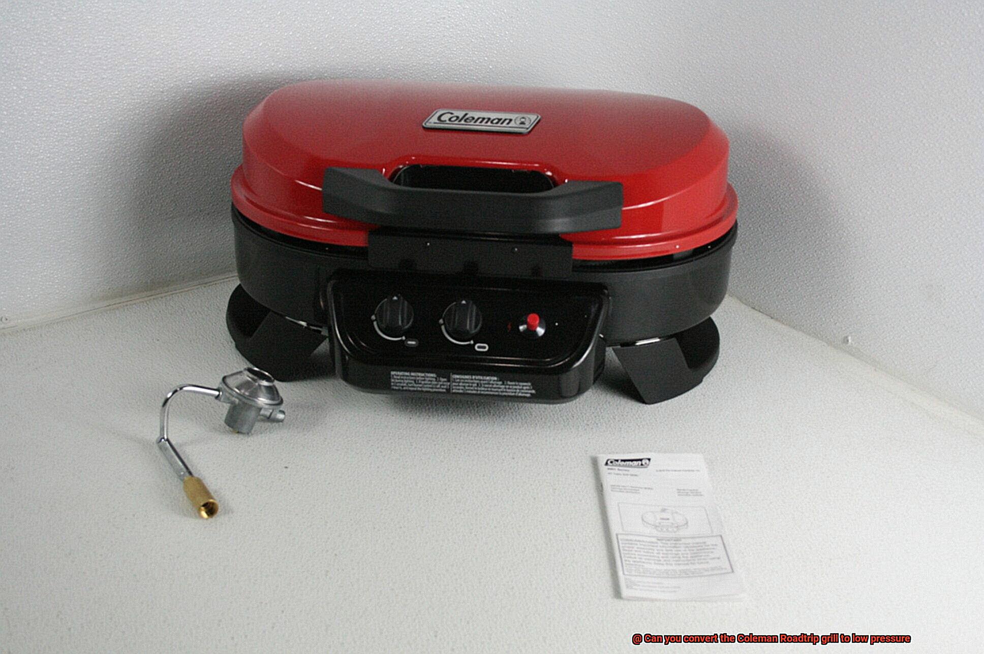 Can you convert the Coleman Roadtrip grill to low pressure-3