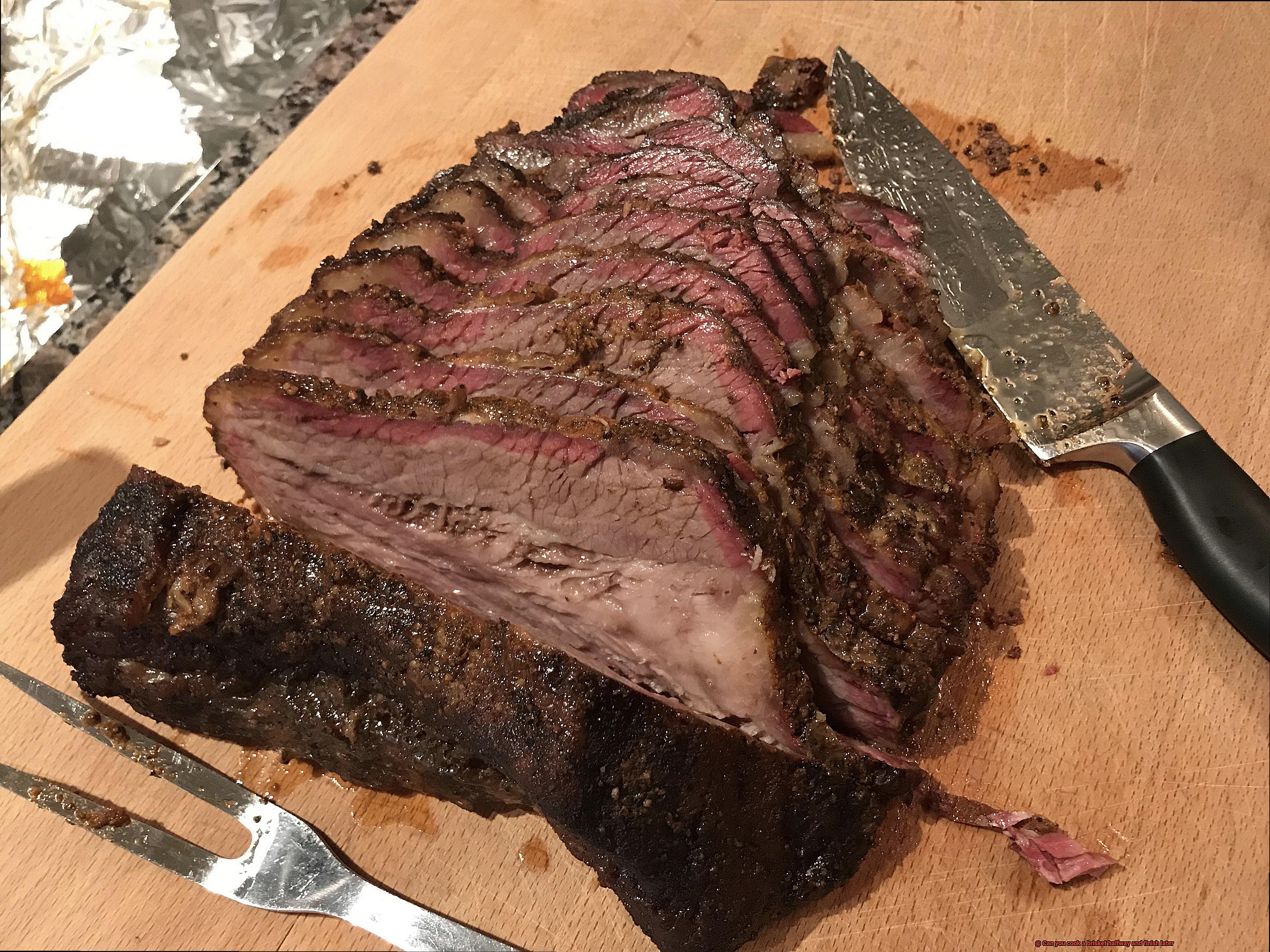 Can you cook a brisket halfway and finish later-3