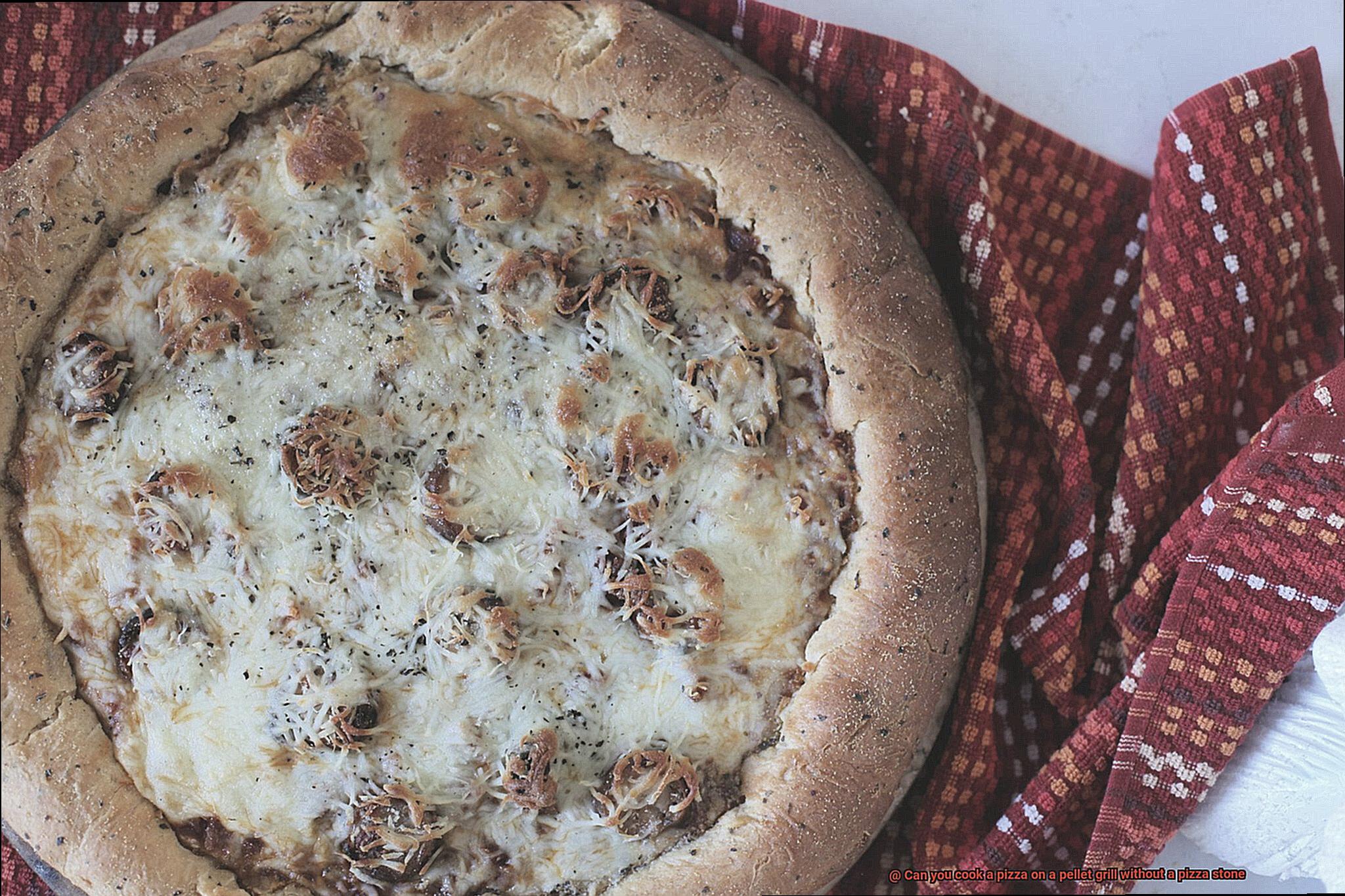 Can you cook a pizza on a pellet grill without a pizza stone-6