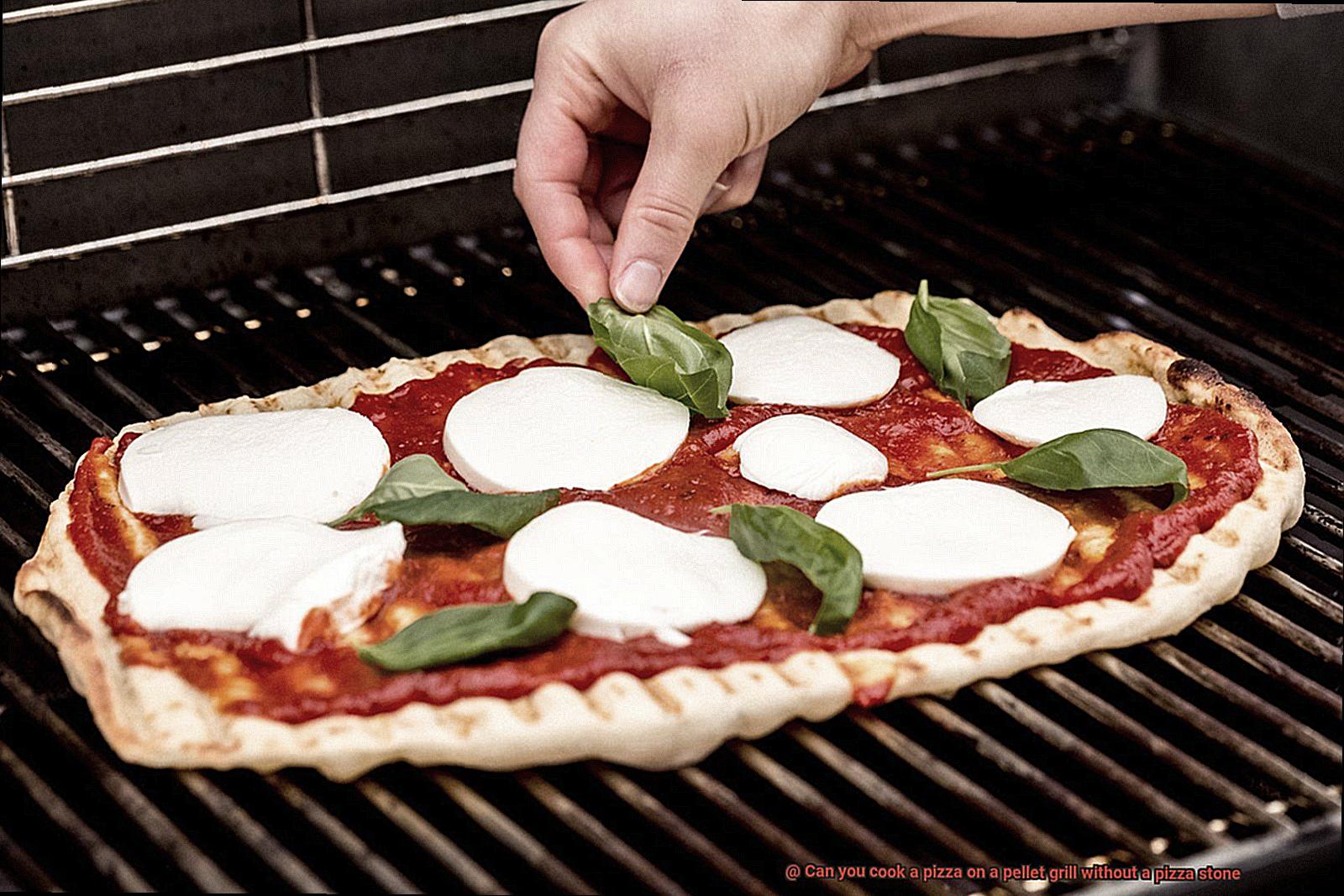 Can you cook a pizza on a pellet grill without a pizza stone-8