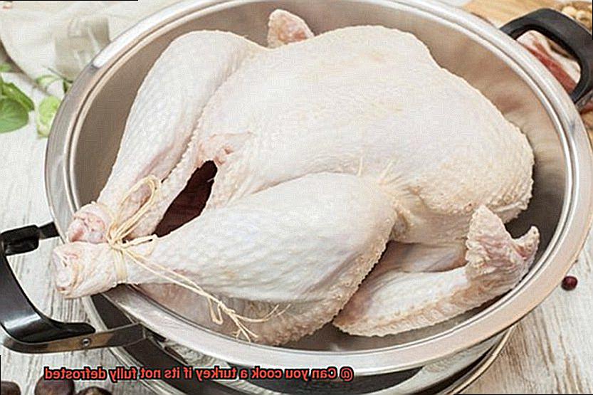 Can you cook a turkey if its not fully defrosted-3