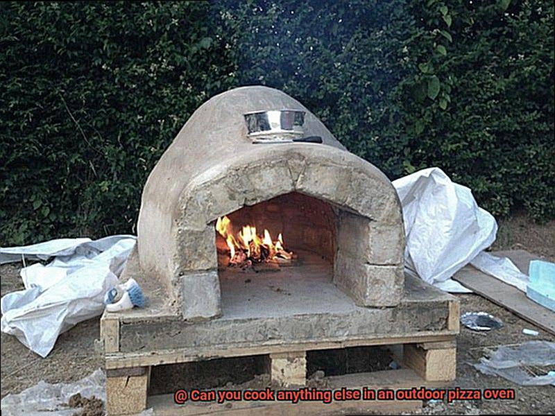 Can you cook anything else in an outdoor pizza oven-8