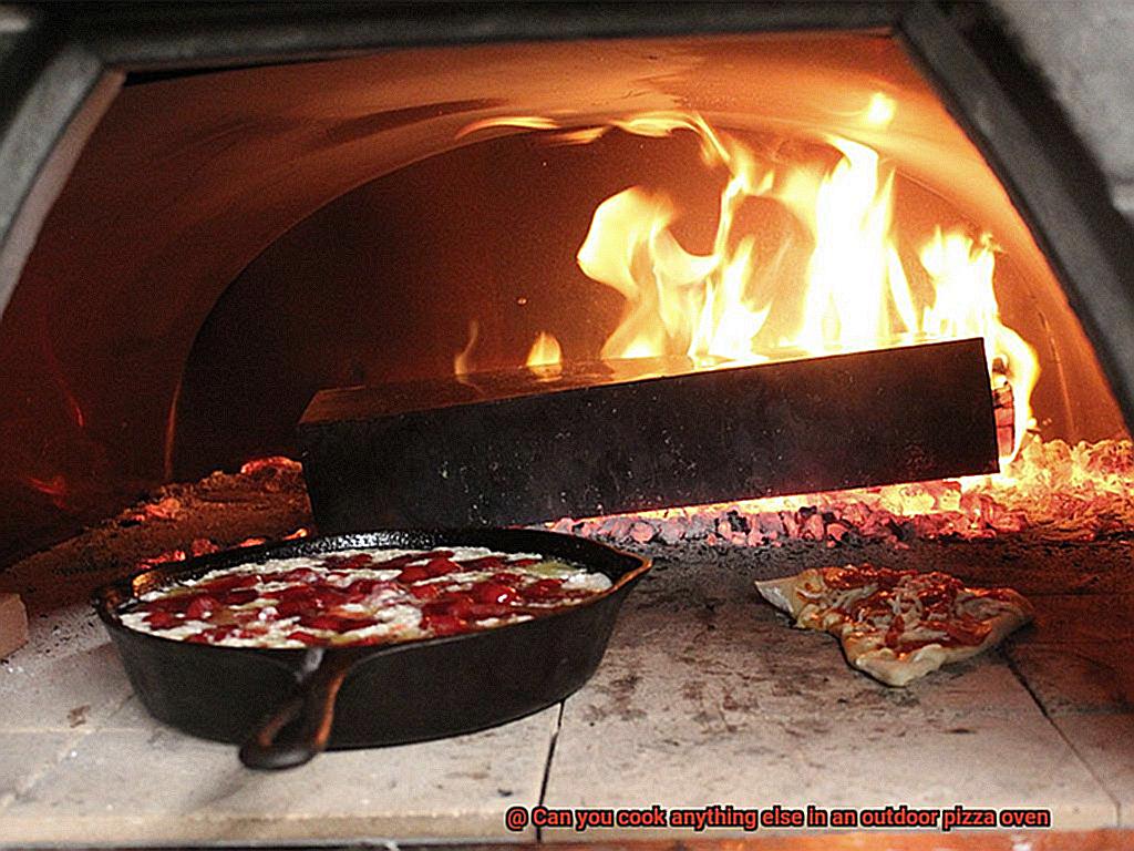 Can you cook anything else in an outdoor pizza oven-5