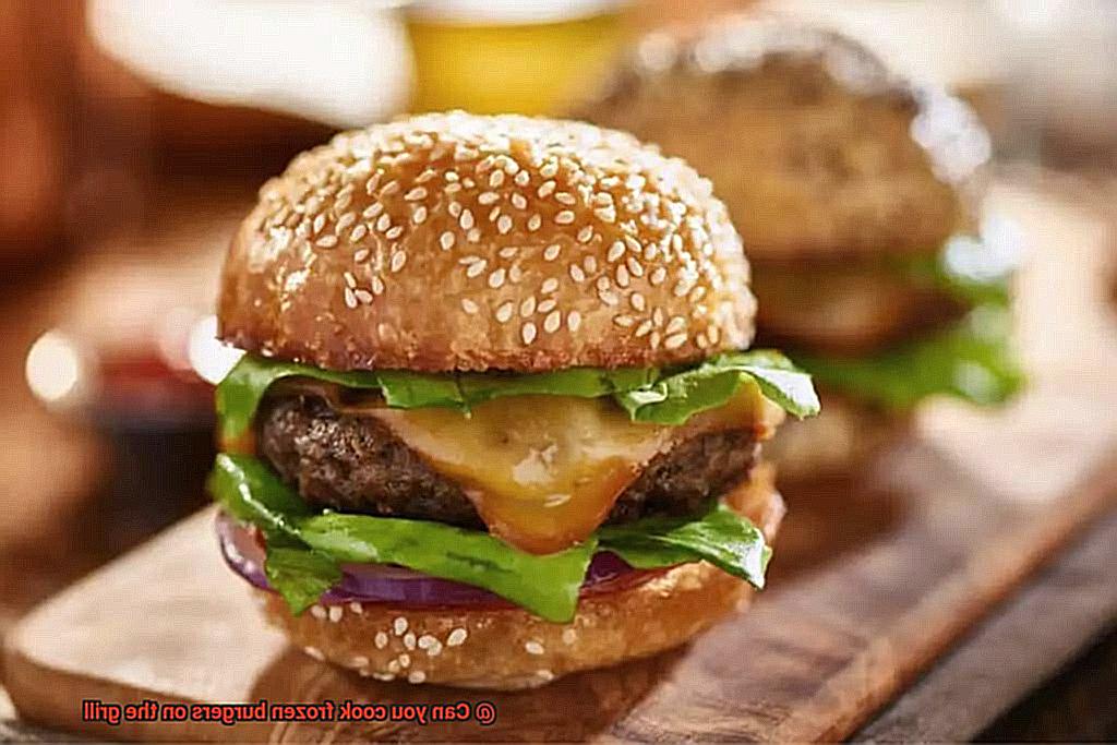 Can you cook frozen burgers on the grill-10