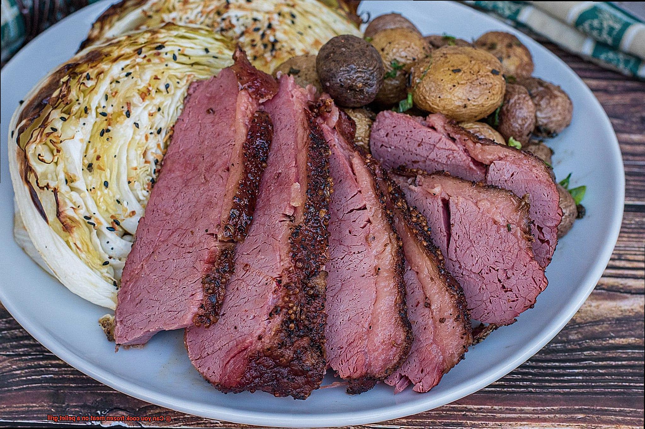 Can you cook frozen meat on a pellet grill-5