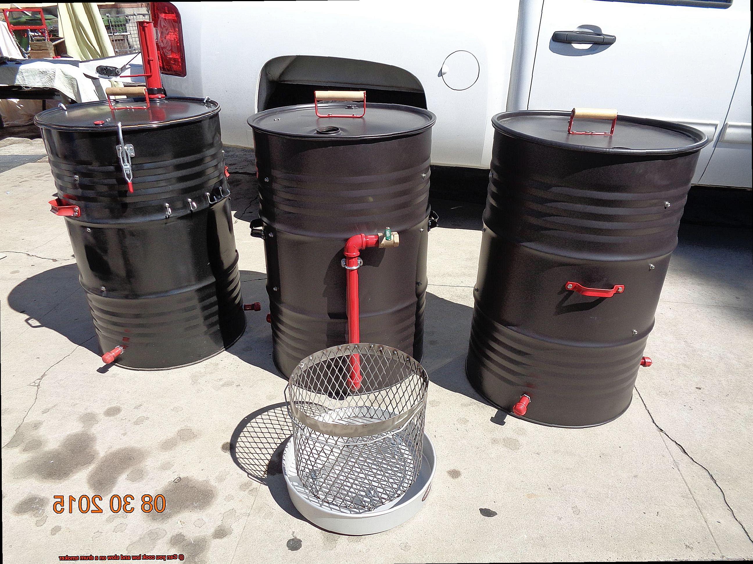 Can you cook low and slow on a drum smoker-8