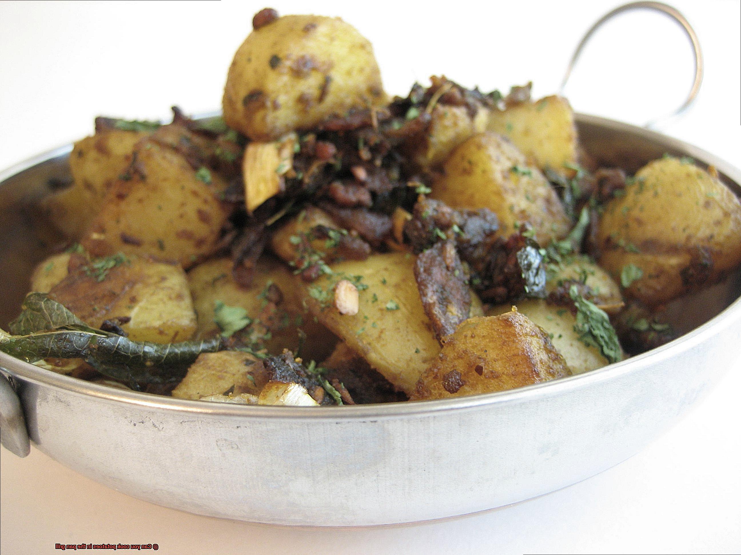 Can you cook potatoes in the pan grill-4