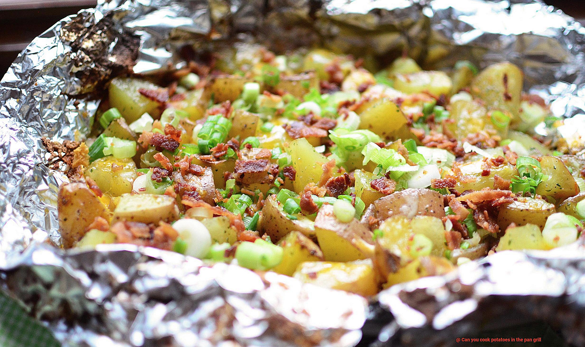 Can you cook potatoes in the pan grill-8