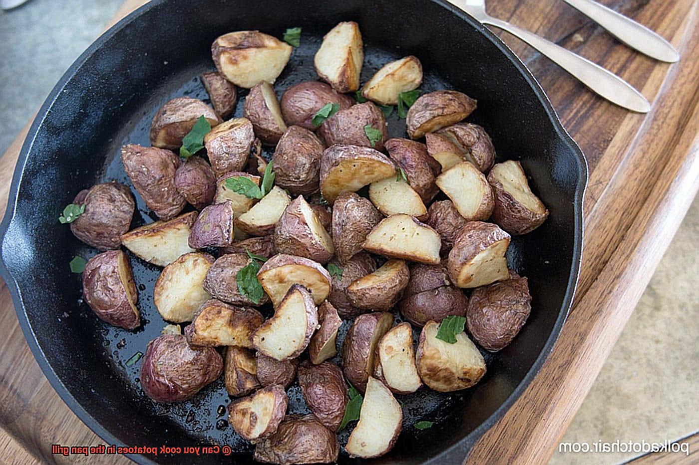 Can you cook potatoes in the pan grill-11
