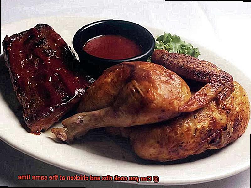 Can you cook ribs and chicken at the same time-7