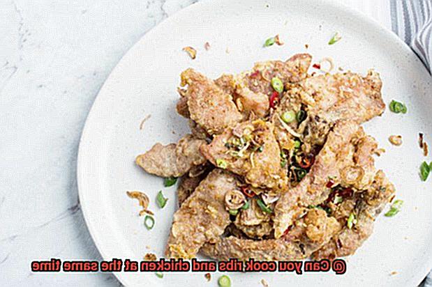 Can you cook ribs and chicken at the same time-3