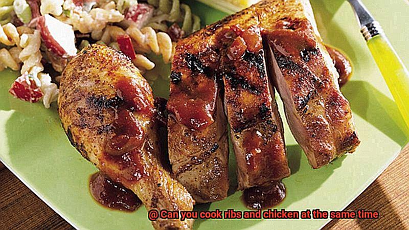 Can you cook ribs and chicken at the same time-6