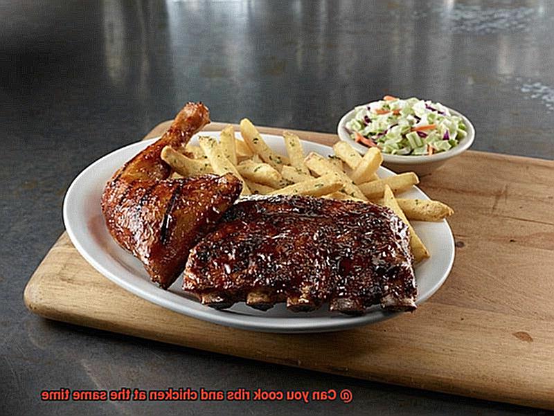 Can you cook ribs and chicken at the same time-5