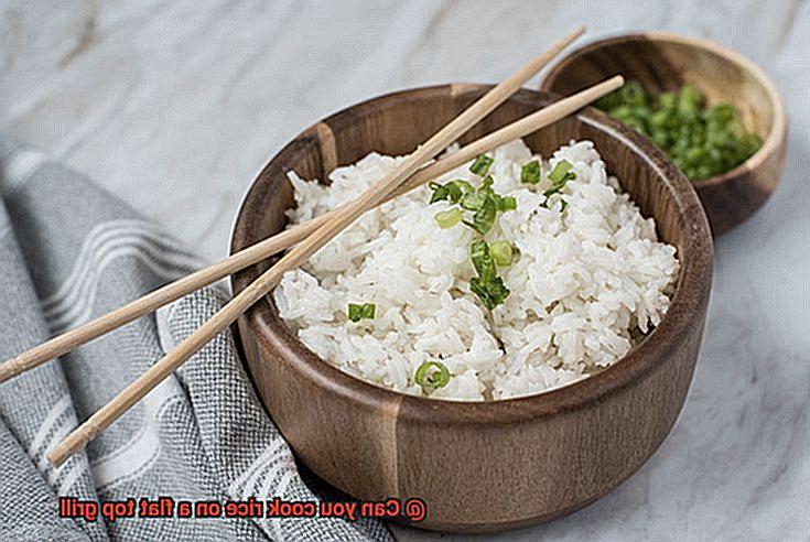 Can you cook rice on a flat top grill-6