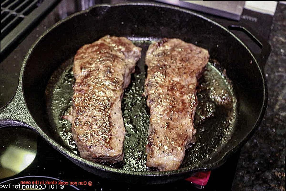 Can you cook steak in the oven? Pastime Bar And Grill