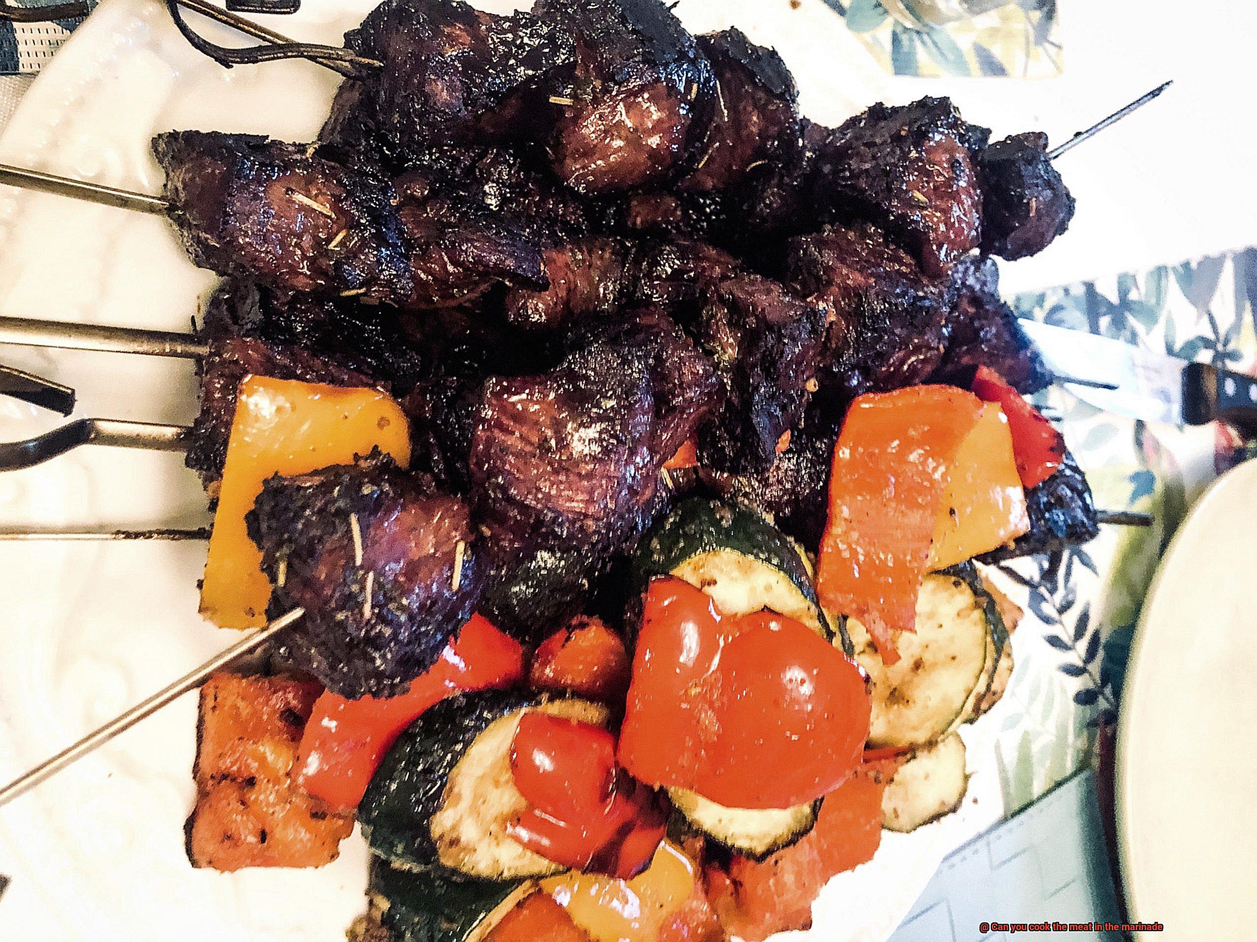 Can you cook the meat in the marinade-3