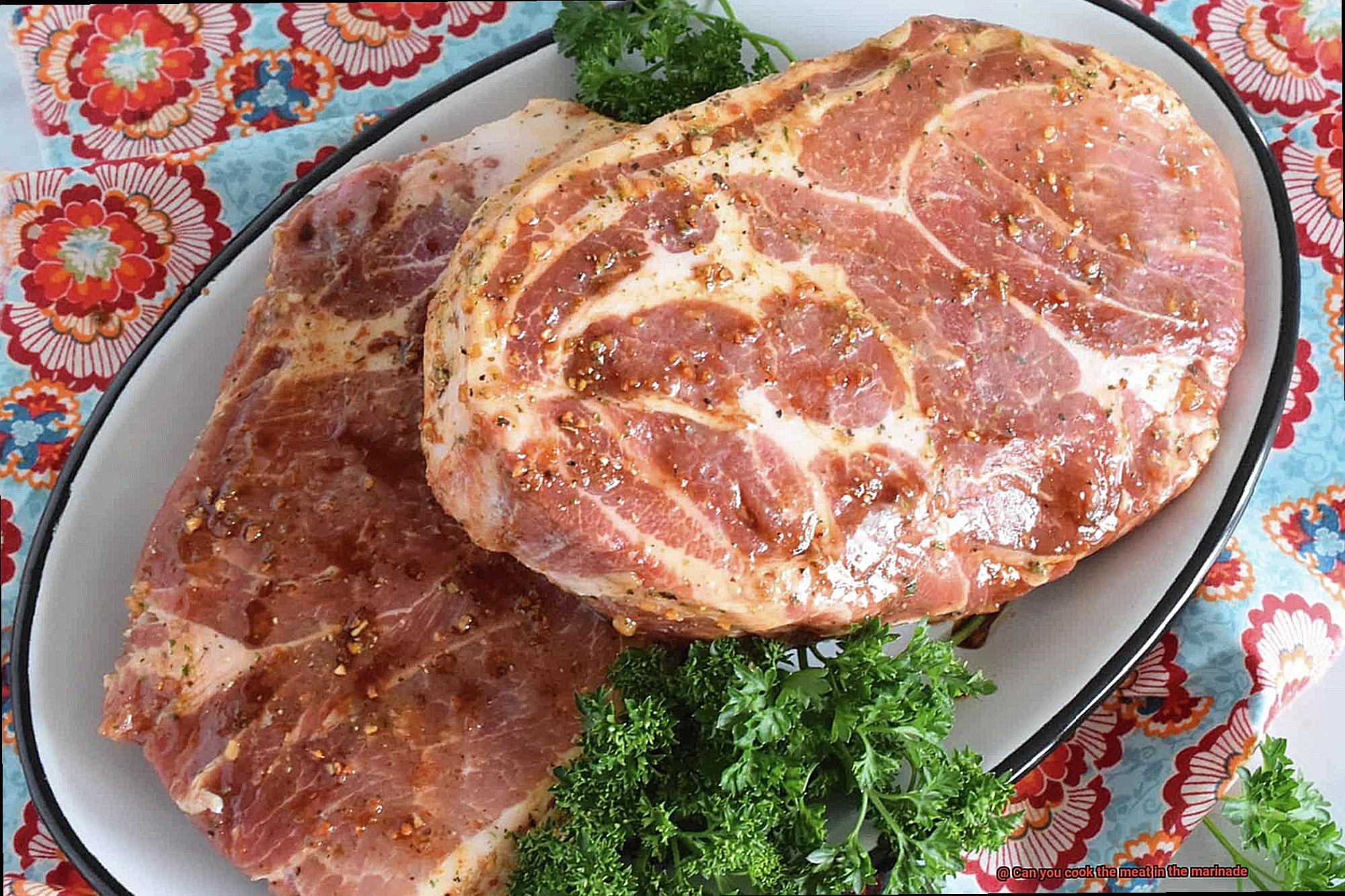 Can you cook the meat in the marinade-7