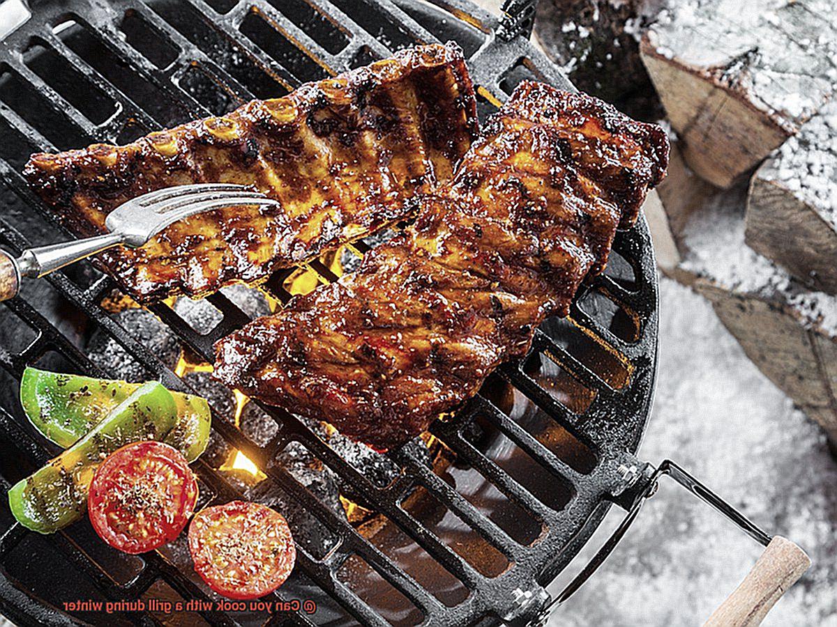 Can you cook with a grill during winter-4