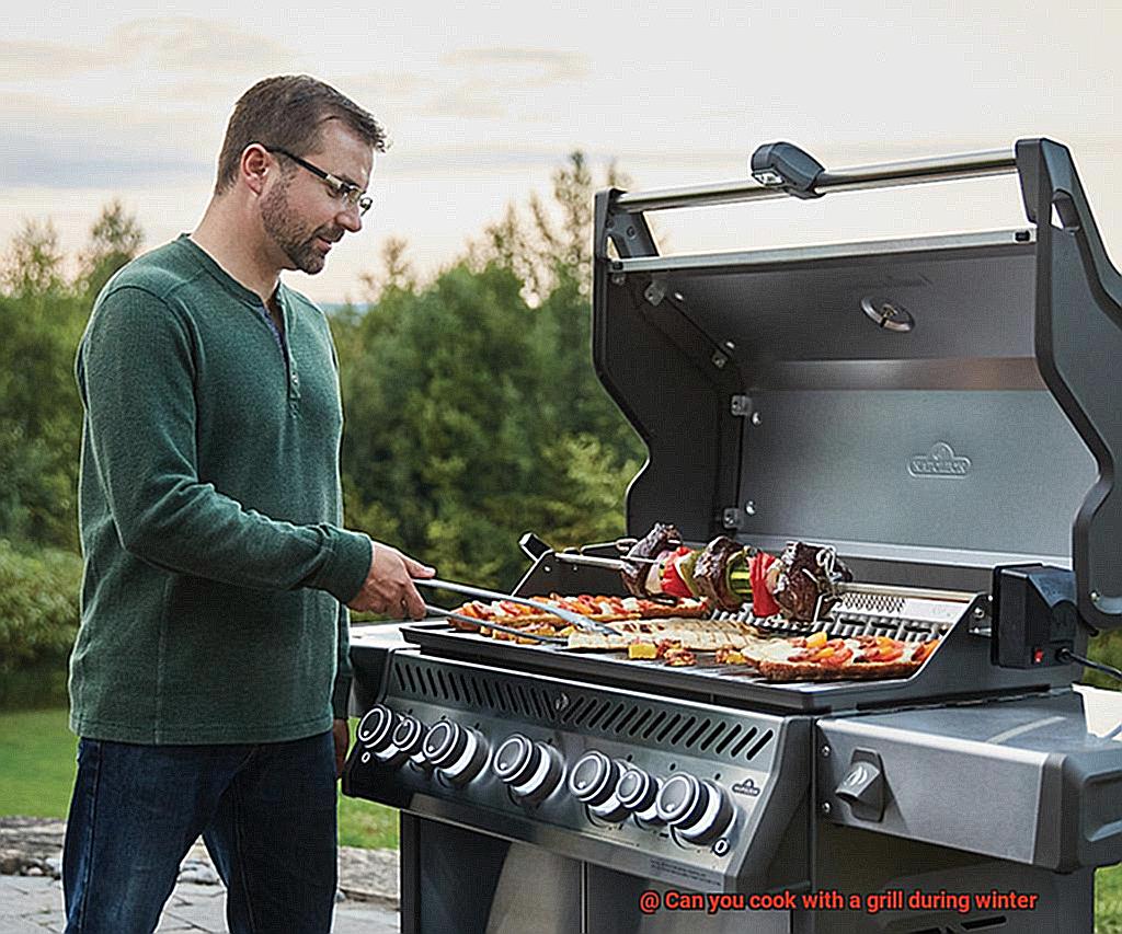 Can you cook with a grill during winter-3