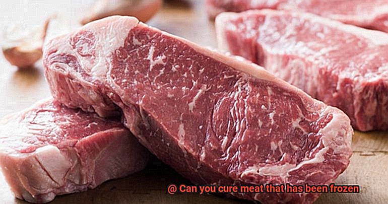 Can you cure meat that has been frozen-7