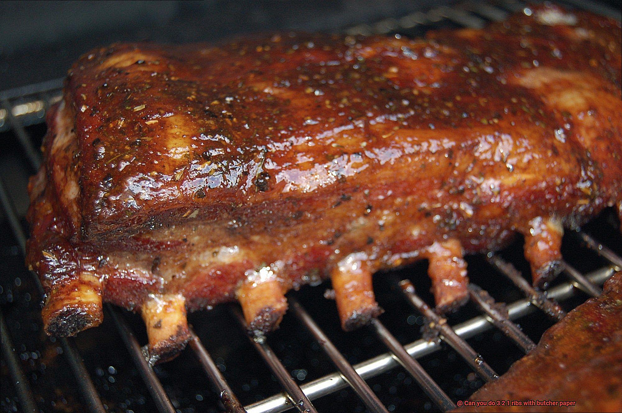 Can you do 3 2 1 ribs with butcher paper-3