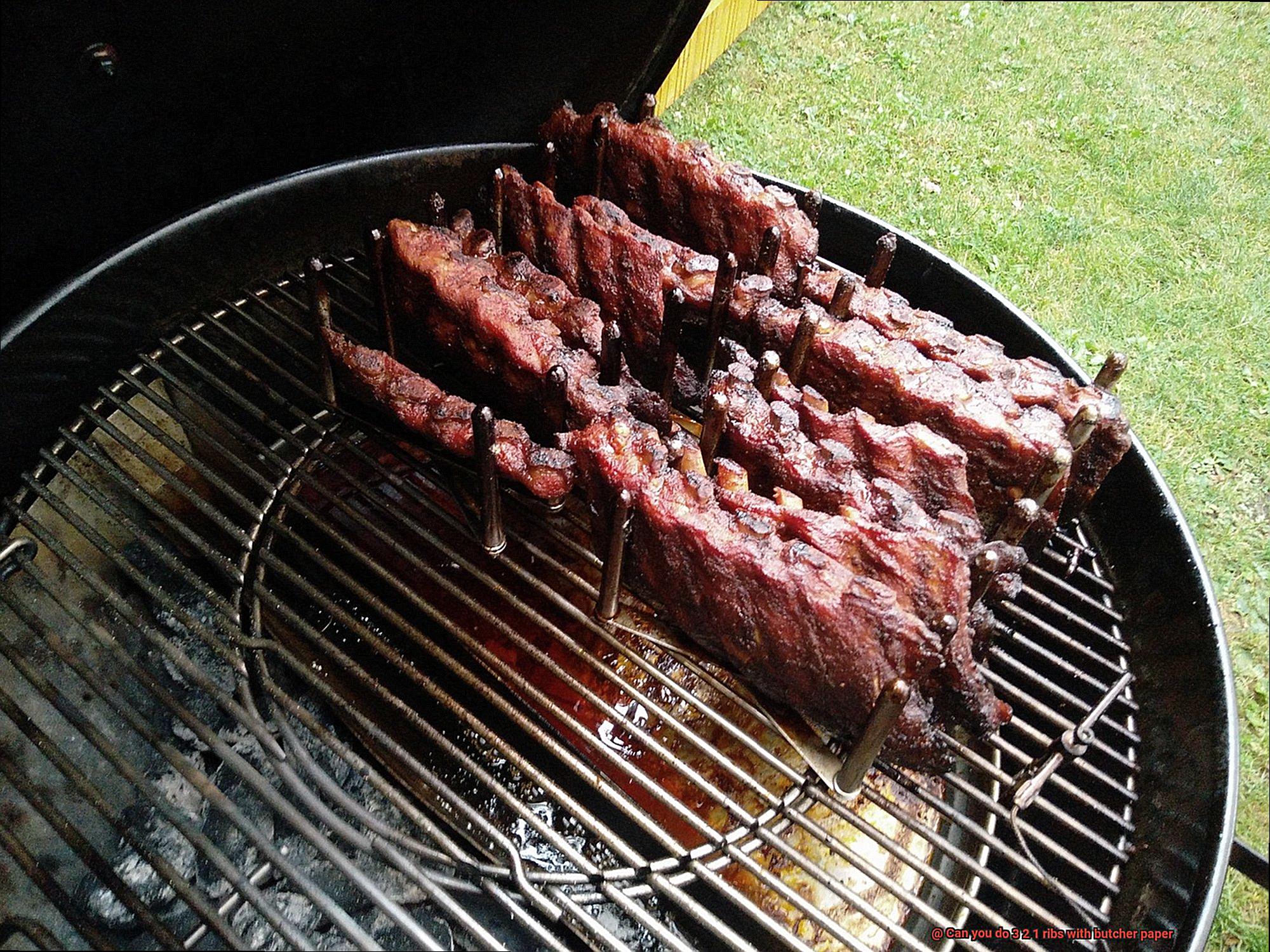 Can you do 3 2 1 ribs with butcher paper? - Pastime Bar And Grill
