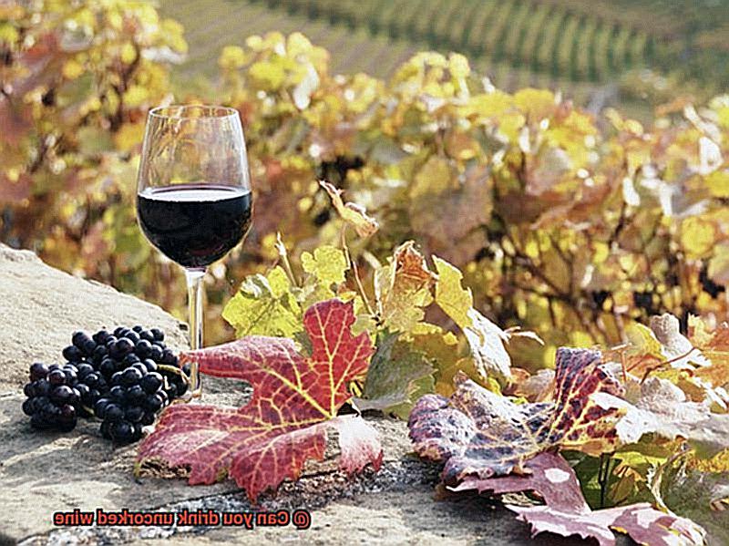Can you drink uncorked wine-2