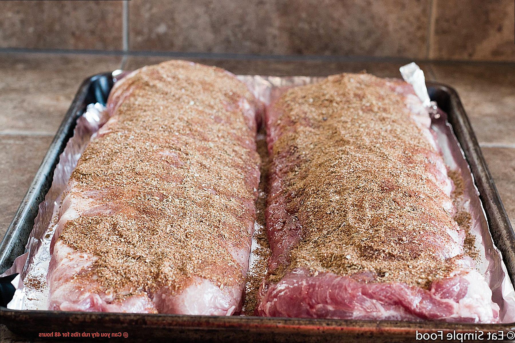 Can you dry rub ribs for 48 hours-2