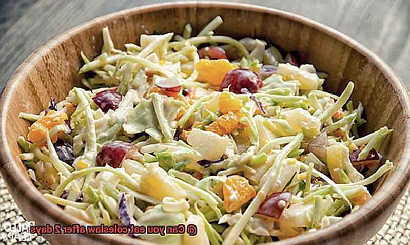 Can you eat coleslaw after 2 days-2