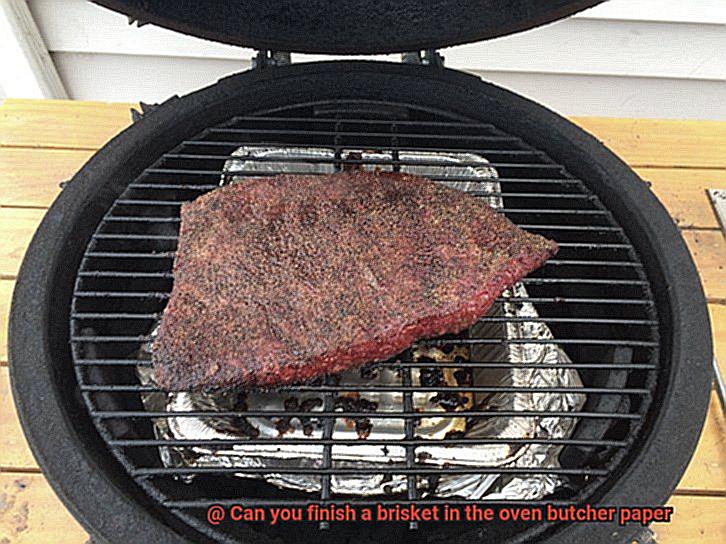 Can you finish a brisket in the oven butcher paper-4