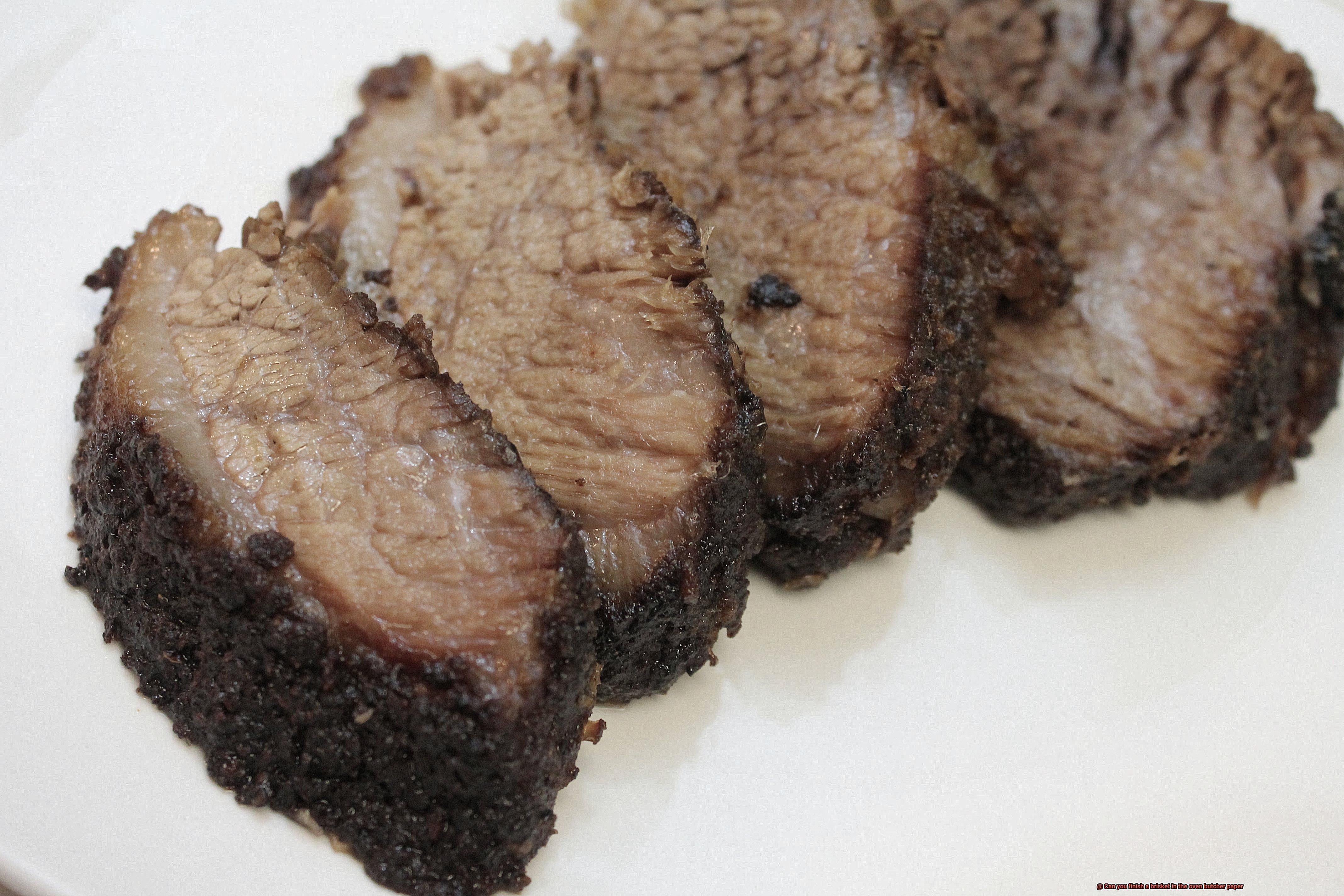 Can you finish a brisket in the oven butcher paper-3