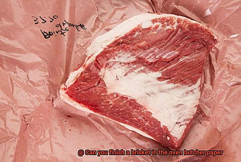 Can you finish a brisket in the oven butcher paper-6