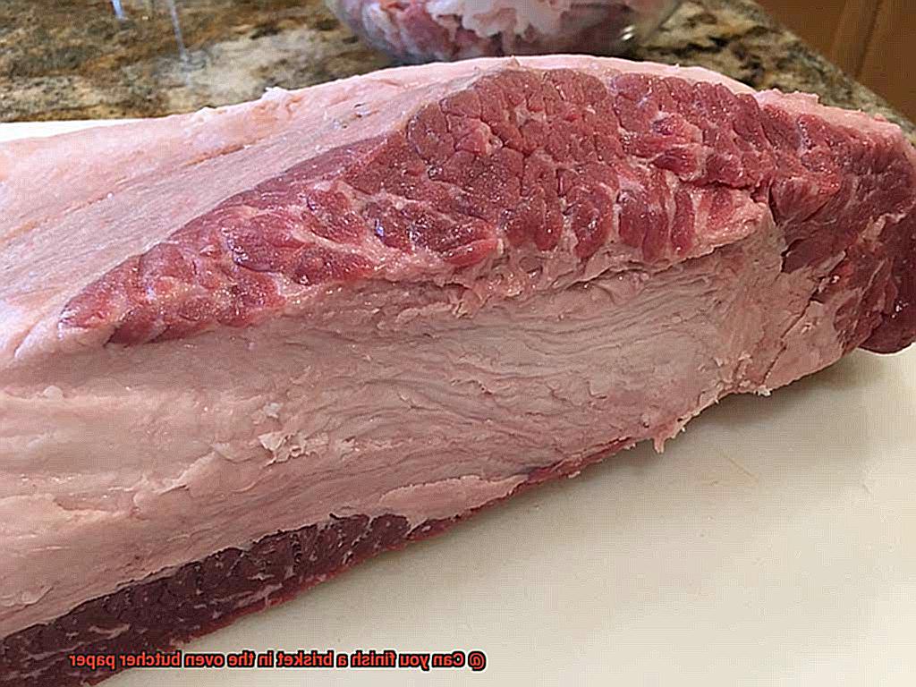 Can you finish a brisket in the oven butcher paper-11