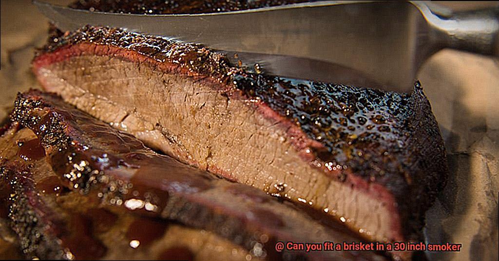 Can you fit a brisket in a 30 inch smoker-4