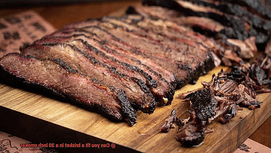 Can you fit a brisket in a 30 inch smoker-3