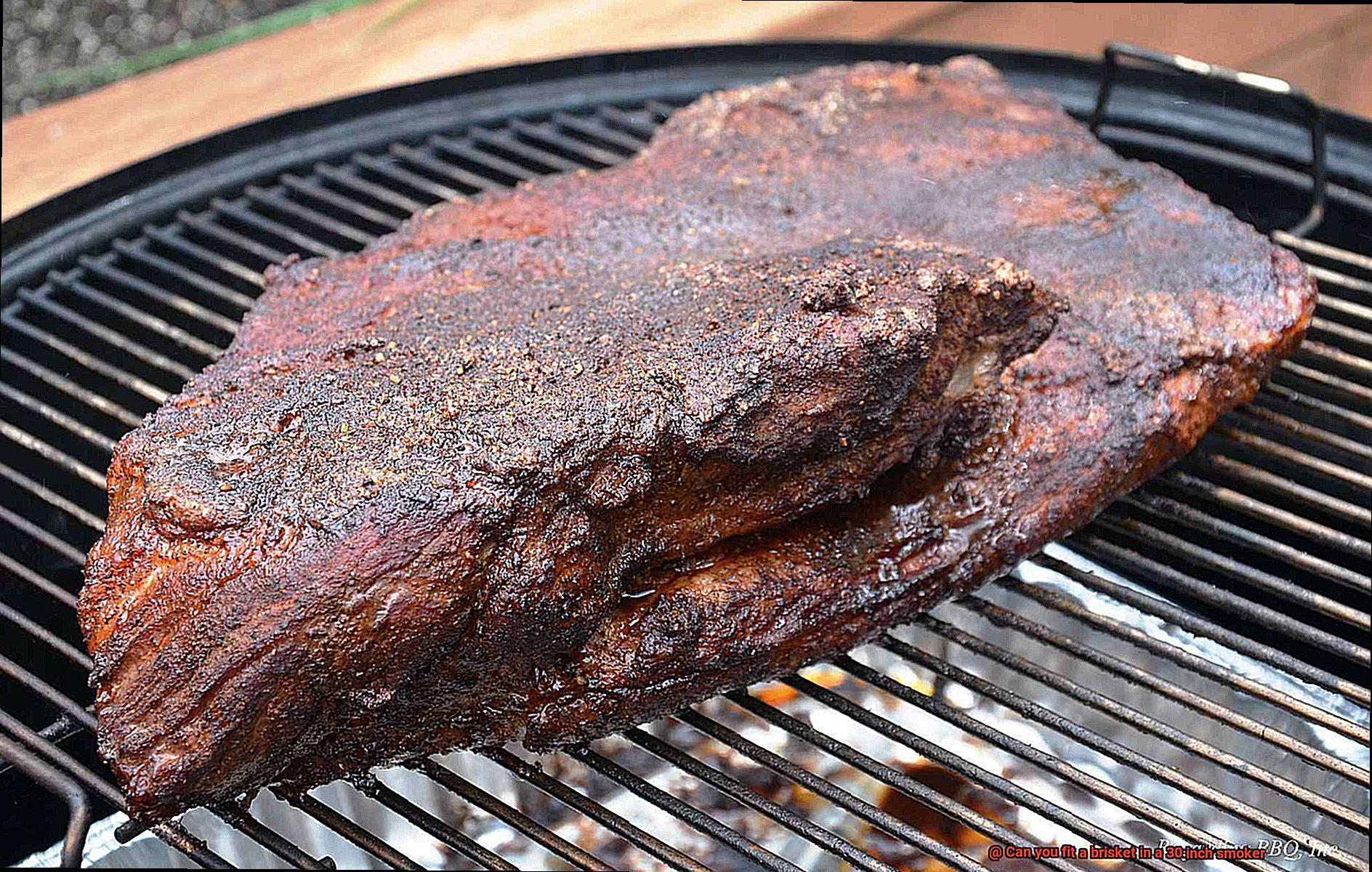 Can you fit a brisket in a 30 inch smoker-9