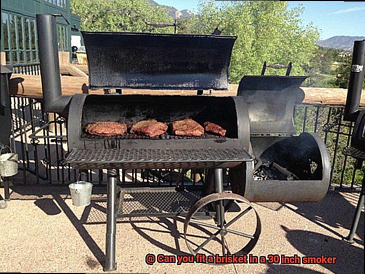 Can you fit a brisket in a 30 inch smoker-5