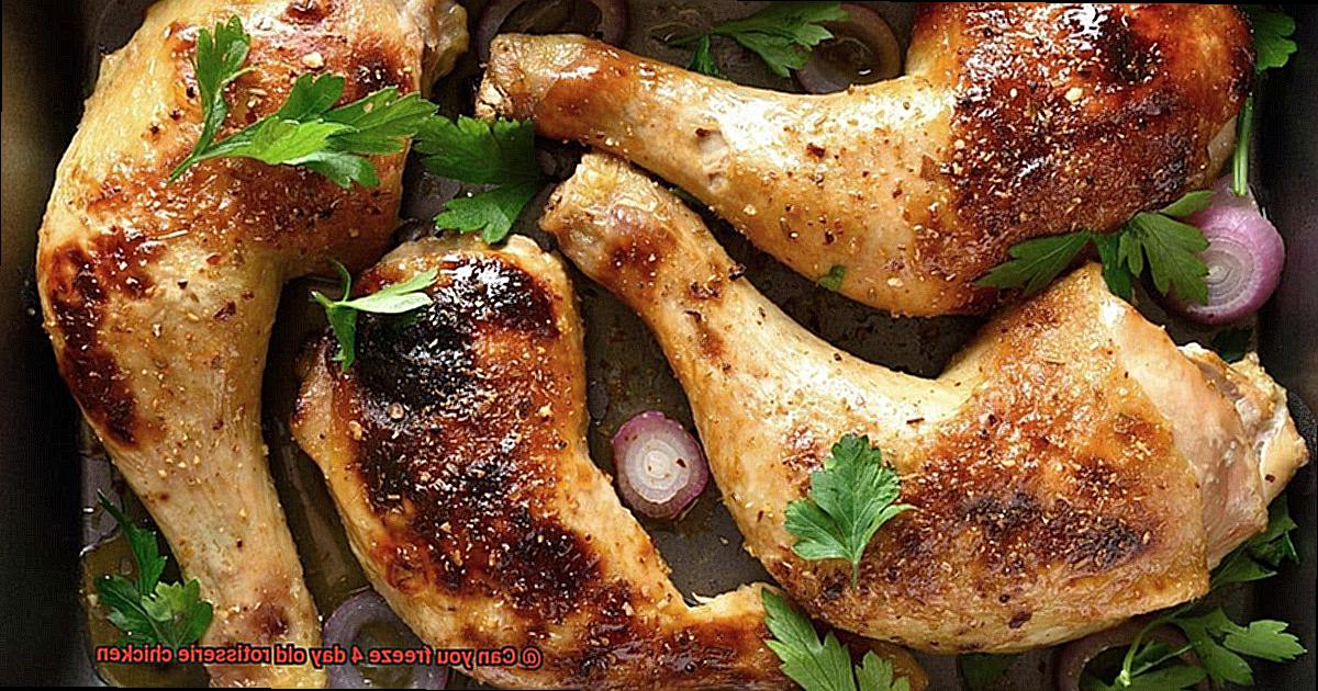 Can you freeze 4 day old rotisserie chicken-3