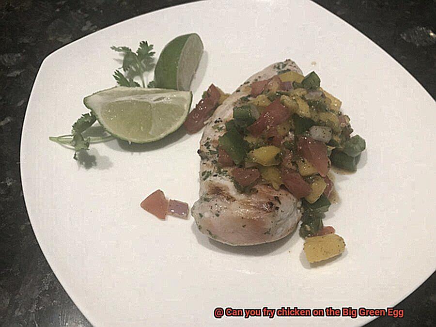 Can you fry chicken on the Big Green Egg-3