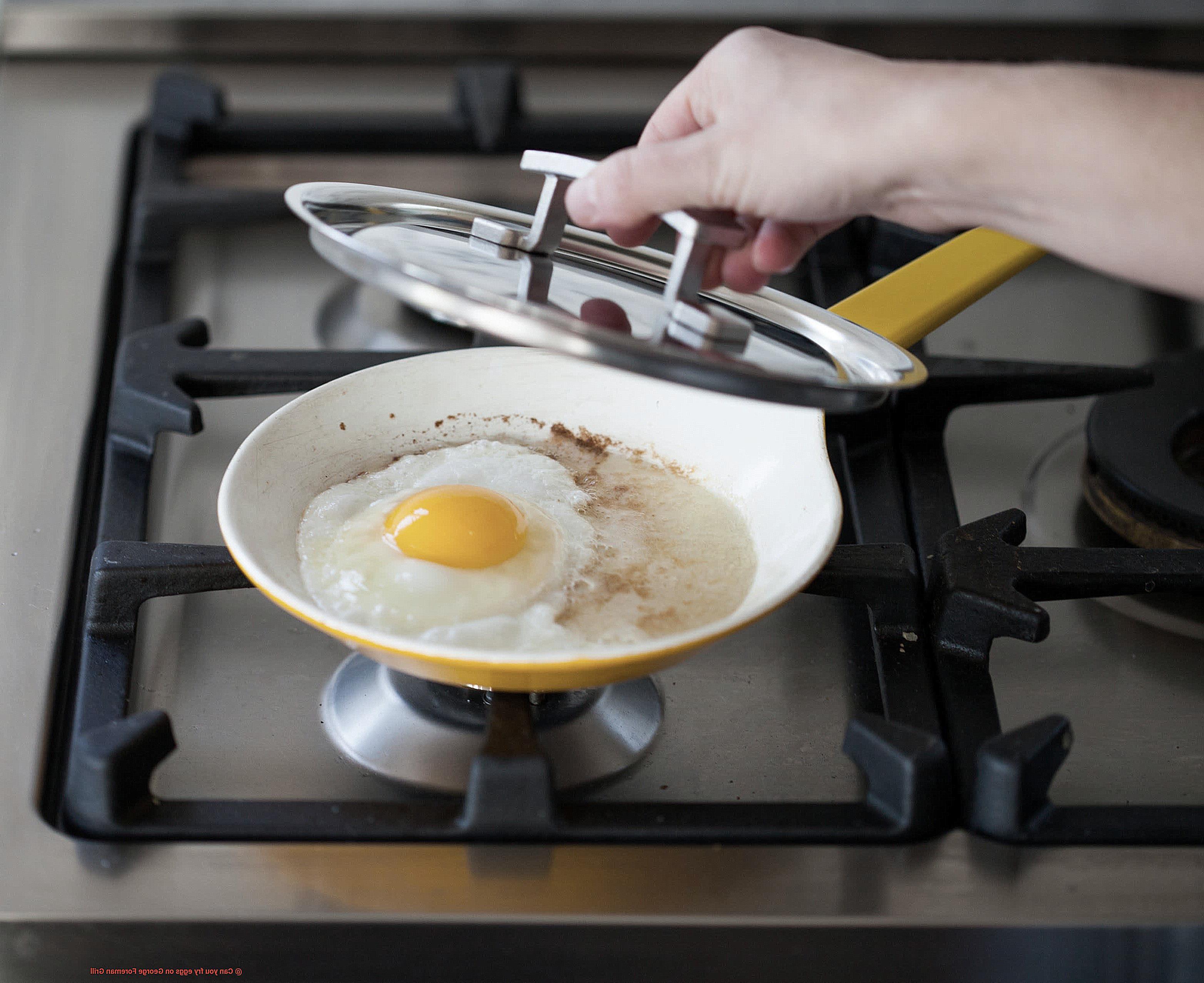Can you fry eggs on George Foreman Grill-5